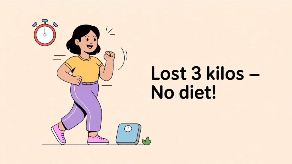 I Lost 3 Kilos Without Dieting — Here’s the Weird Thing I Did