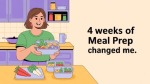 I Tried Meal Prepping for 4 Weeks — It Changed More Than My Diet