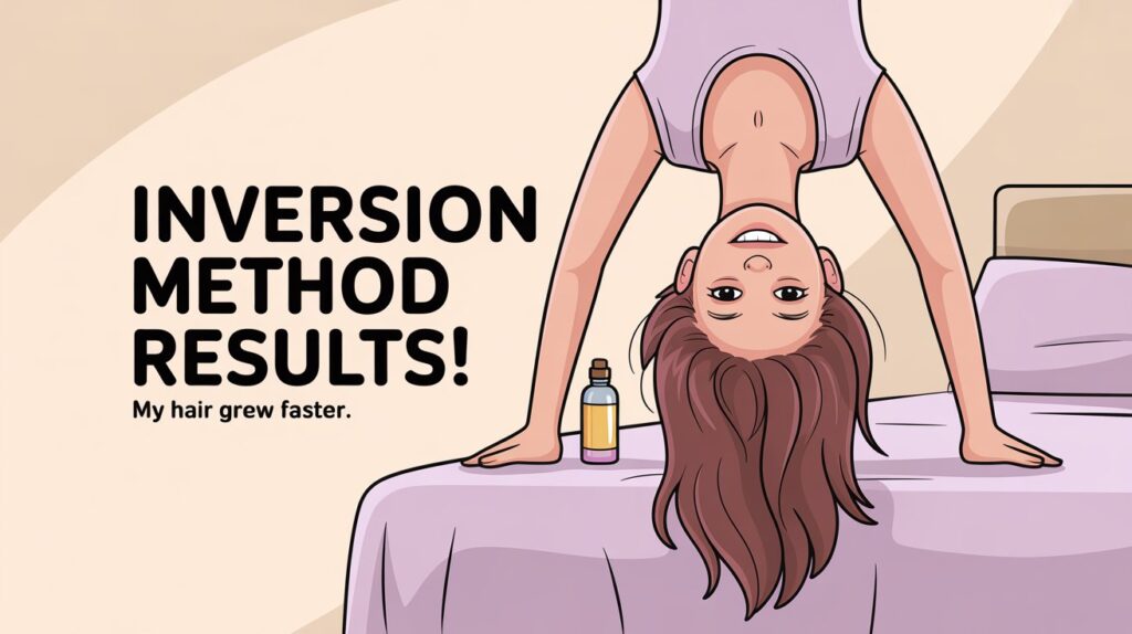 I Tried the Inversion Method — My Hair Grew Faster