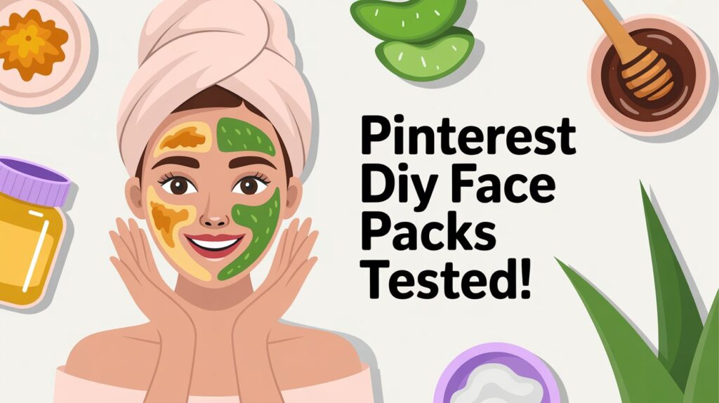 I Used DIY Face Packs from Pinterest — Which Ones Actually Worked