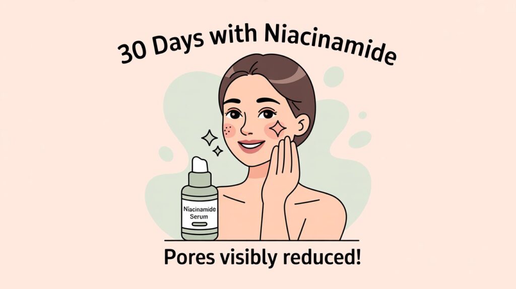 I Used Niacinamide Serum for 30 Days — My Pores Shrunk Instantly