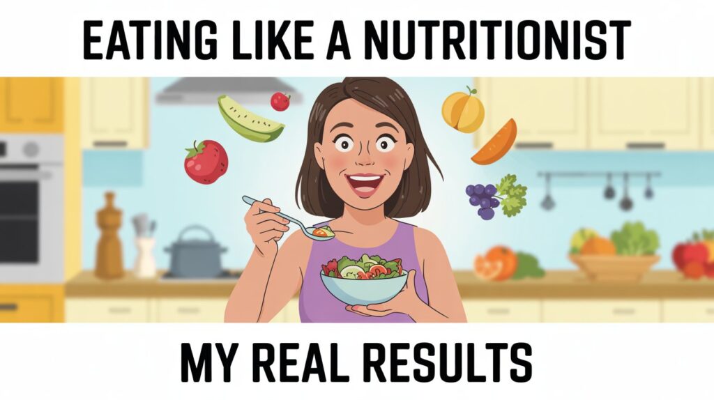 I tried eating like a nutritionist for a month and the results surprised me in the best way
