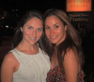 Meghan Markle with sister Samantha Grant