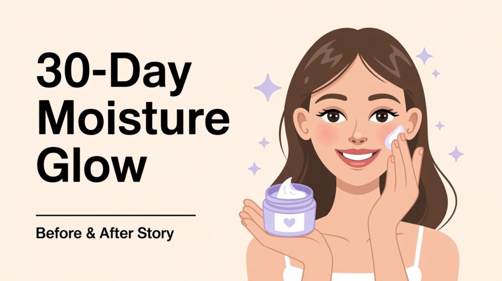 Moisturizing twice a day changed my skin