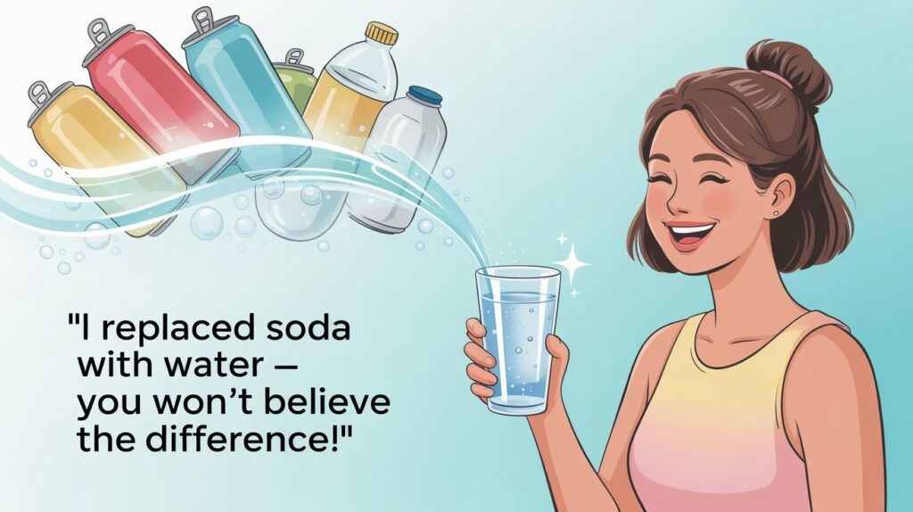 Replaced Soda with Water
