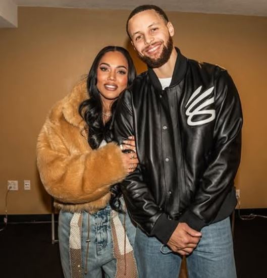 Stephen Curry with wife Ayesha Curry