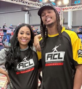 Sydel Curry with husband Damion Lee