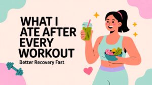 What I Ate After Every Workout — My Recovery Improved Instantly