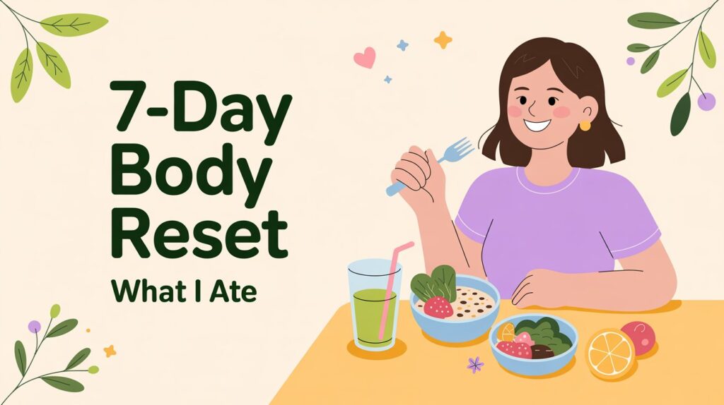 What I Ate for 7 Days to Reset My Body — Here’s the Truth