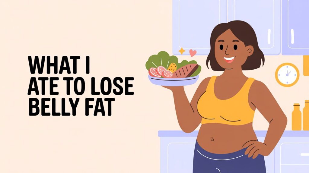 What I Ate in a Day to Lose Belly Fat — The Last Meal Was Key (1)