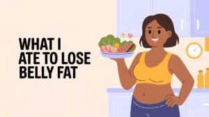 What I Ate in a Day to Lose Belly Fat — The Last Meal Was Key (1)