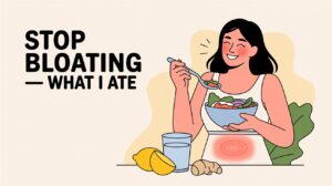 What I Ate to Stop Bloating — Simple Fix, Big Change (1)