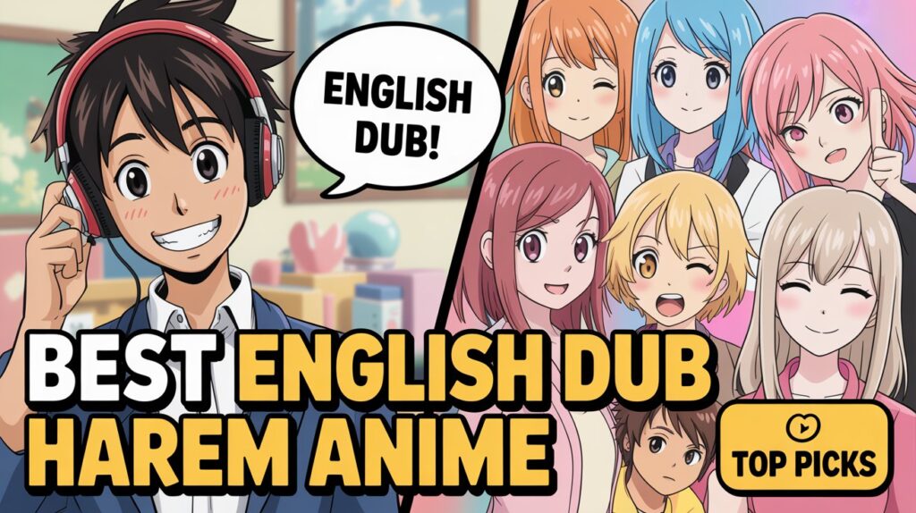 Best English Dub Harem Anime