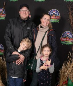 Chloe Delevingne with her husband Edward Grant & Kids