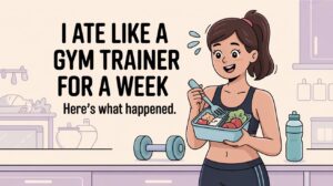 I Ate Like a Gym Trainer for a Week