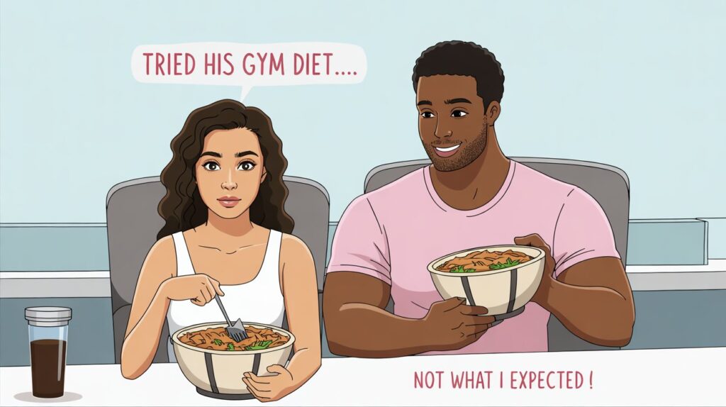 I Tried My Boyfriend’s Gym Diet