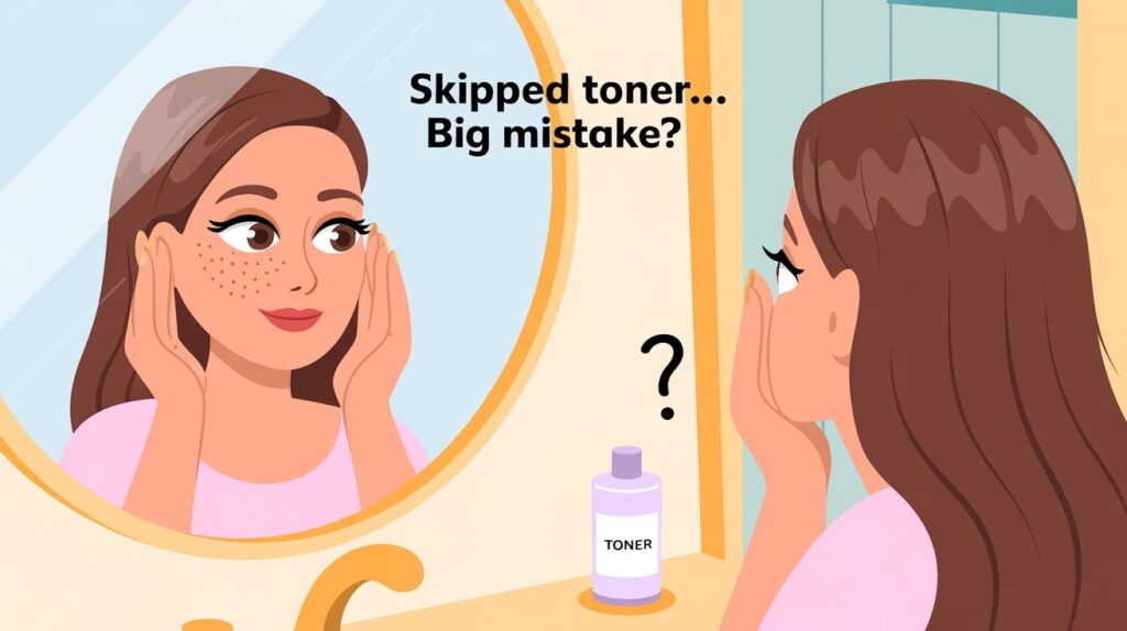 I Tried Skipping Toner