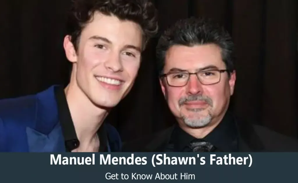 Manuel Mendes - Shawn Mendes's Father