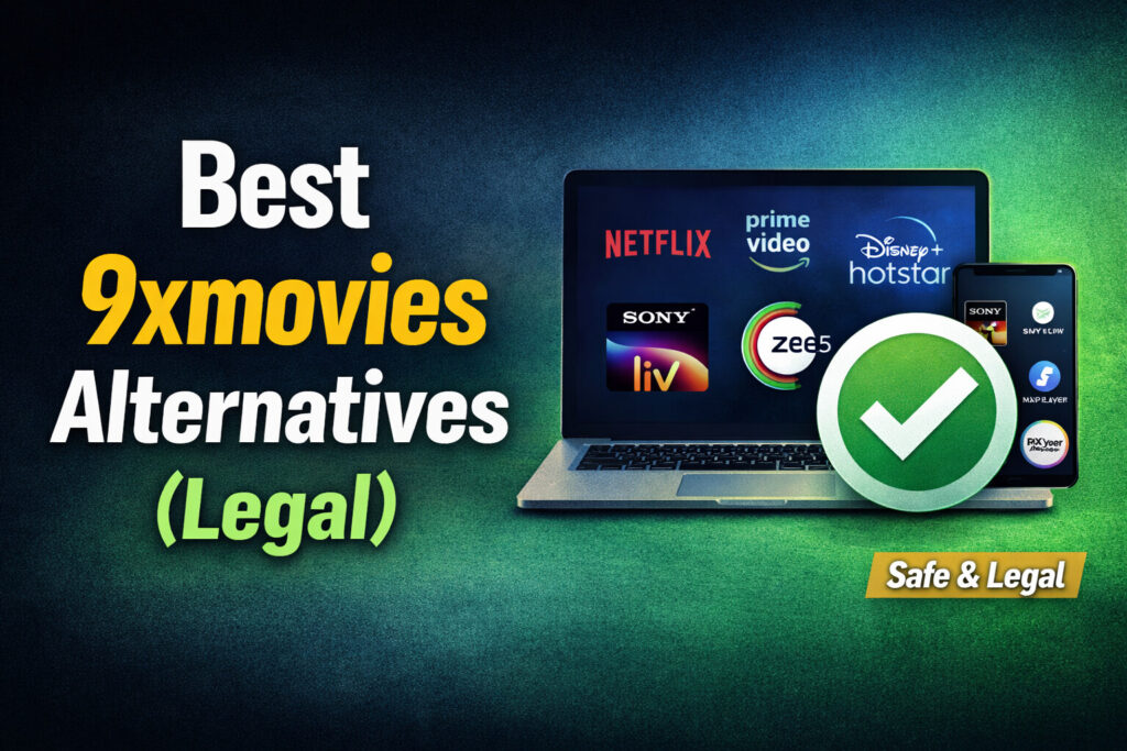 Best legal 9xmovies alternatives