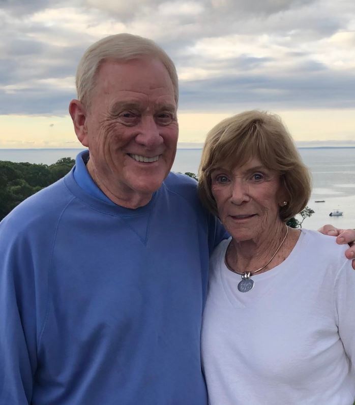 Bill Polian with wife Eileen Polian