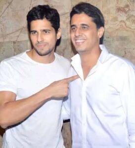 Sidharth Malhotra with brother Harshad Malhotra
