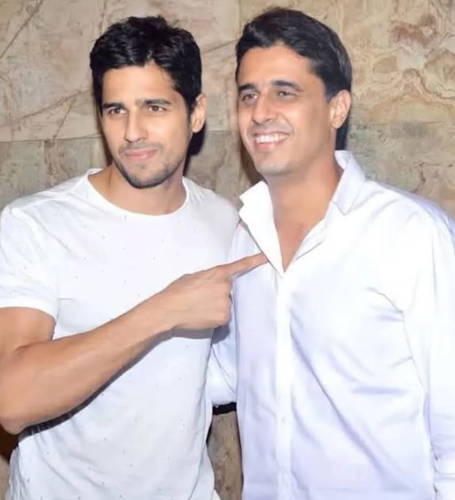 Sidharth Malhotra with brother Harshad Malhotra