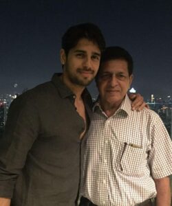 Sidharth Malhotra with father Sunil Malhotra