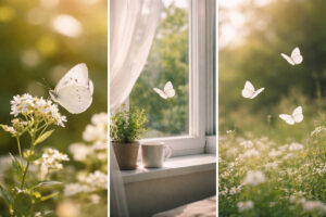 White Butterflies