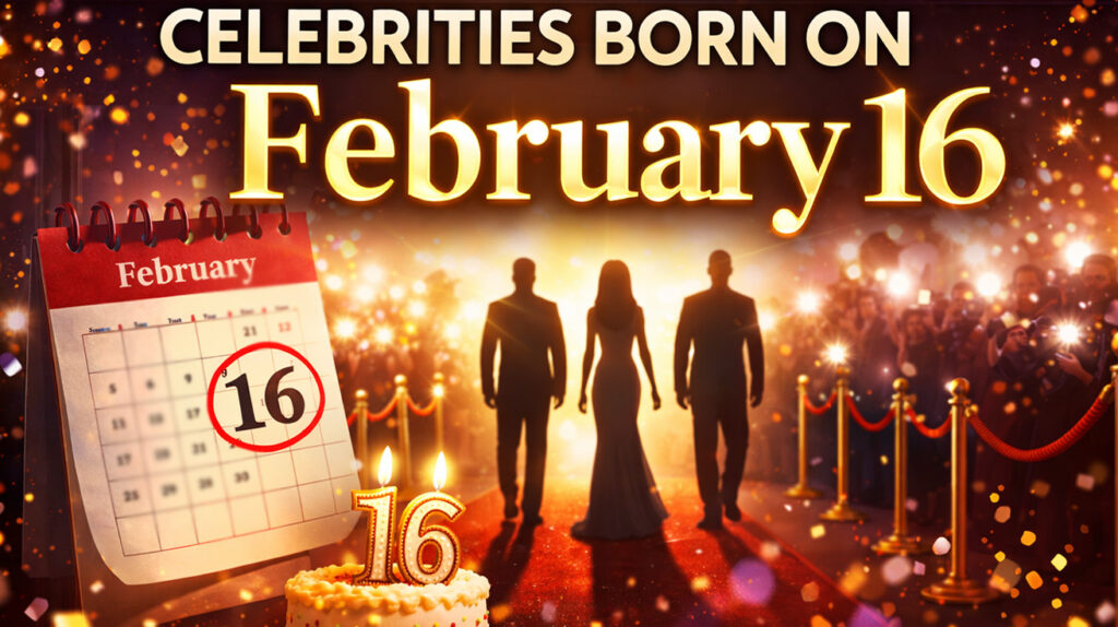 Celebrities Born on Feb 16