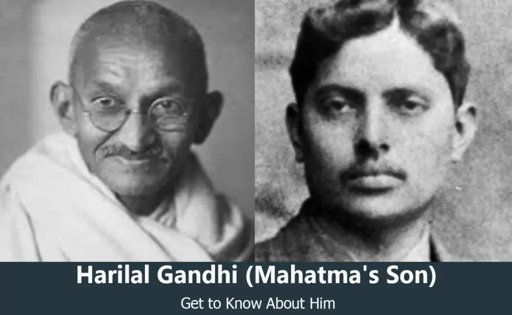 Harilal Gandhi - Mahatma Gandhi's Son