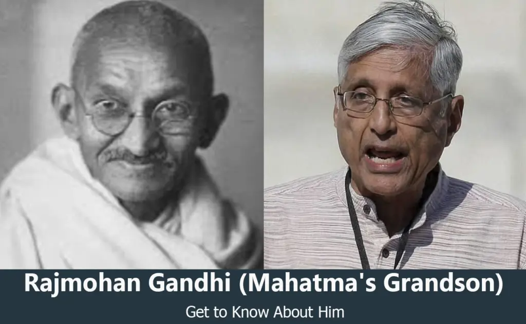 Rajmohan Gandhi - Mahatma Gandhi's Grandson