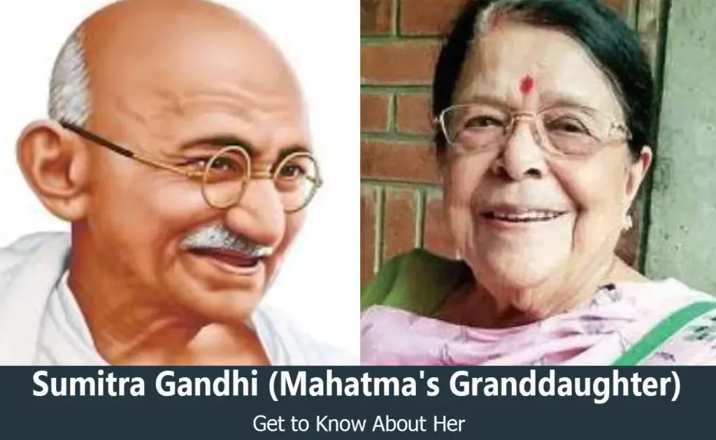 Sumitra Gandhi - Mahatma Gandhi's Granddaughter