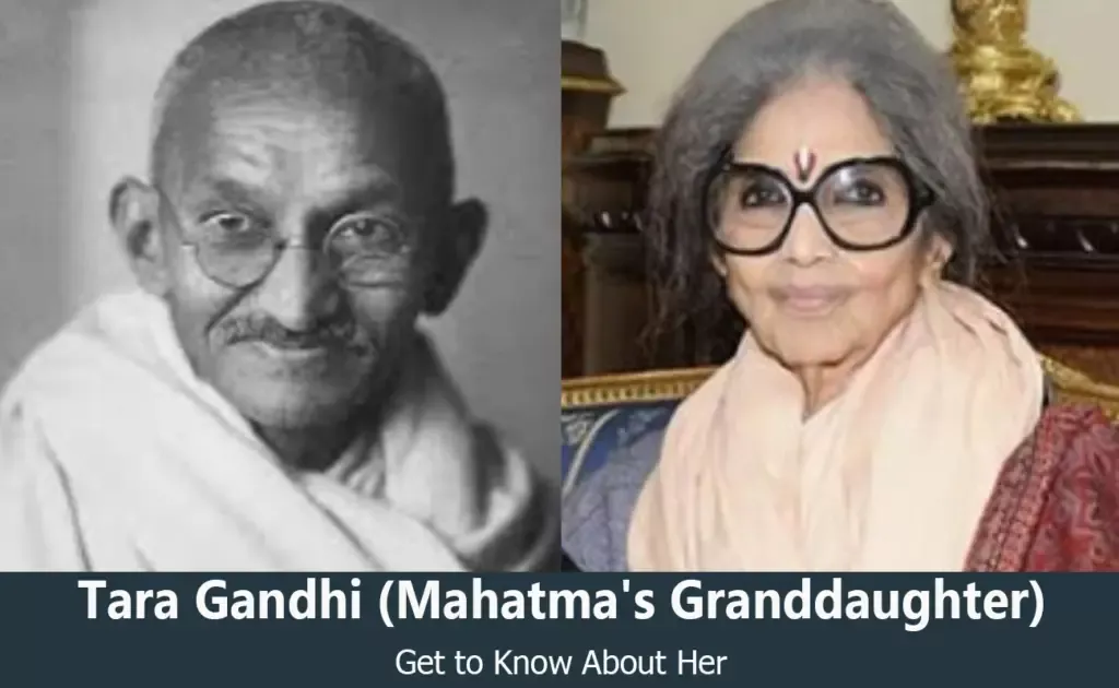 Tara Gandhi Bhattacharjee - Mahatma Gandhi's Granddaughter