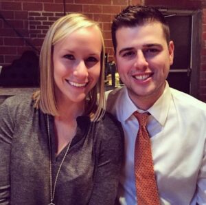Todd Golden with wife Megan York
