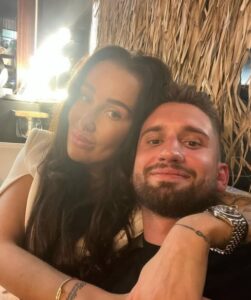 Dan Vladar with wife Martina Vladar