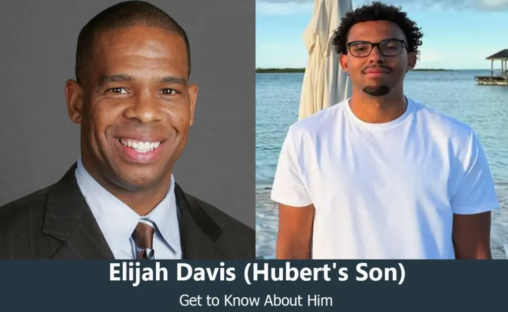 Elijah Davis - Hubert Davis's Son
