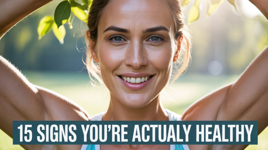 15 Signs You’re Actually Healthy