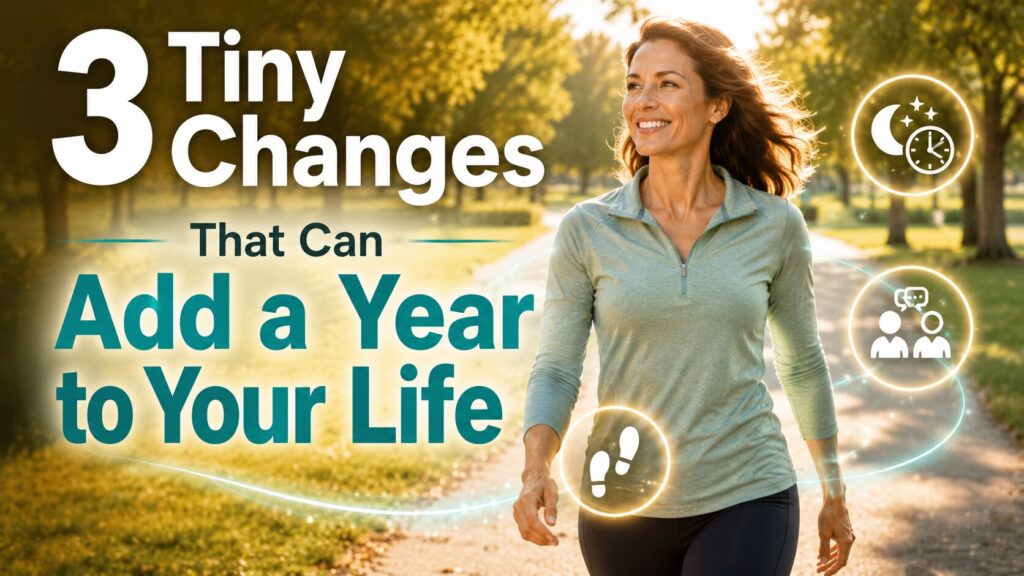 Tiny changes for a longer life