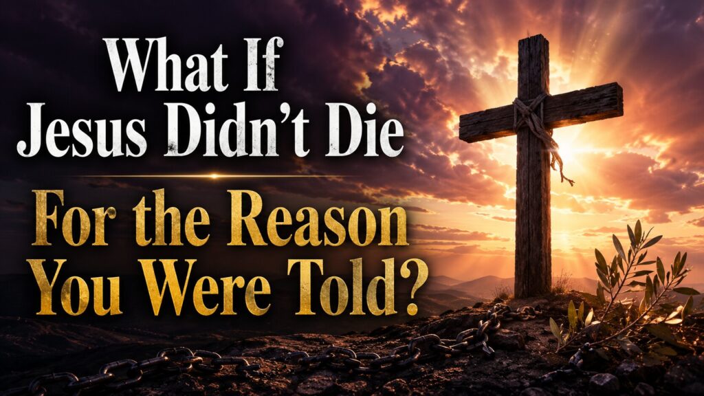 What If Jesus Didn’t Die for the Reason You Were Told